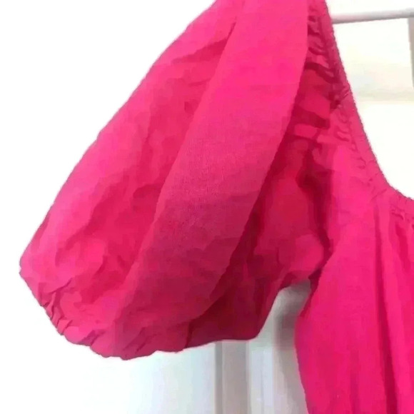 women's hot pink stretchy dress - xs - Picture 4 of 5